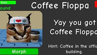 How To Get The “Coffee Floppa” | Find The Floppa Morphs #roblox #floppa