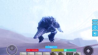 Flying Kamoebas Glitch!! - Roblox Kaiju Universe