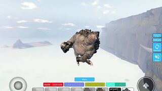 Flying Kamoebas Glitch!! - Roblox Kaiju Universe