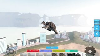 Flying Kamoebas Glitch!! - Roblox Kaiju Universe