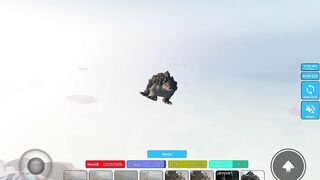 Flying Kamoebas Glitch!! - Roblox Kaiju Universe