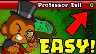 How to Beat The NEW Professor Evil Challenge in BTD Battles | Week 22