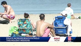 Fights break out at Carson Beach toward end of Memorial Day