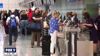 Canceled flights make for messy Memorial Day travel | FOX 9 KMSP