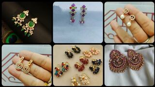 new models earrings collections//with weight.