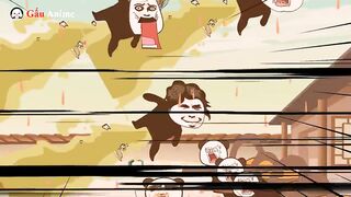 Gấu Anime Hài Hước: Trận Chiến Sặc Mùi Phân