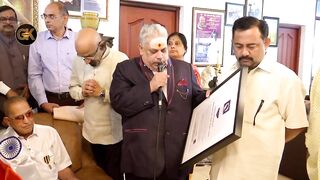 Super Star Krishna Garu Received Celebrity Book of World Records || GK Media