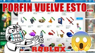 PORFIN HA VUELTO ESTO A ROBLOX DESPUÉS DE MUCHOS AÑOS...????