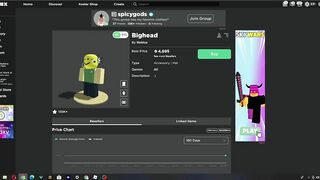 THE BIGHEAD IS ON SALE! (Roblox Memorial Day Sale)