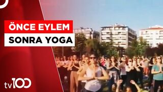 Eskişehir'de Kadınlardan Yoga Eylemi | Tv100 Haber