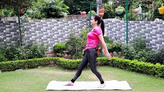 5 Yogasanas for weight loss// Happiness yoga with Komal sharma