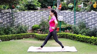 5 Yogasanas for weight loss// Happiness yoga with Komal sharma