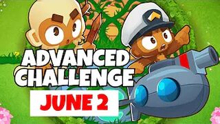 BTD6 Advanced Challenge | 14 15 16 With Only $1000 | June 2, 2022