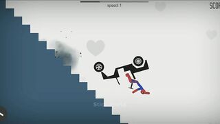 Best falls | Stickman Dismounting funny and epic moments | Like a boss compilation #65