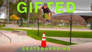 Gifted Hater skating compilation (Costa Mesa Park)