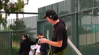 Gifted Hater skating compilation (Costa Mesa Park)