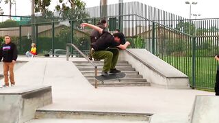 Gifted Hater skating compilation (Costa Mesa Park)