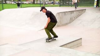 Gifted Hater skating compilation (Costa Mesa Park)