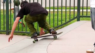 Gifted Hater skating compilation (Costa Mesa Park)