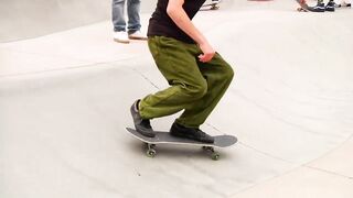 Gifted Hater skating compilation (Costa Mesa Park)