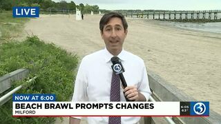 Beach brawl prompts changes in Milford