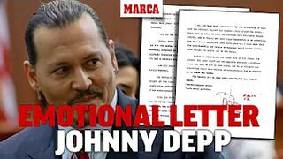 Johnny depp posts emotional Instagram letter I MARCA