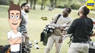 Funny Joke: Two guys are playing golf, and one has a special ball that he brags about