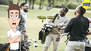 Funny Joke: Two guys are playing golf, and one has a special ball that he brags about