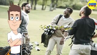 Funny Joke: Two guys are playing golf, and one has a special ball that he brags about