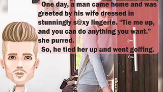 Funny jokes! - A man came home and was greeted by his wife dressed in stunningly ....- 01.06.2022