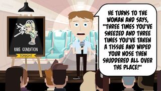 ???? Funny Joke - A man and a woman are sitting beside each other on a plane... | Funny Daily Jokes