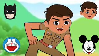 Little Singham Ka Wrong Heads Puzzle | Little Singham Cartoon | Celebrity Trendbiz