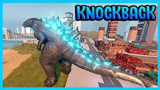 Roblox Kaiju Universe - NEW KNOCKBACK SYSTEM! (Rebalance Testing)