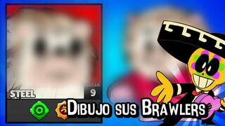 Dibujando brawlers de subs Brawl Stars