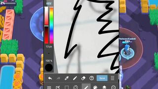 Dibujando brawlers de subs Brawl Stars