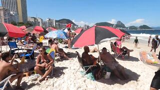 ????????Rio de Janeiro COPACABANA Beach Walk Tour BRAZİL