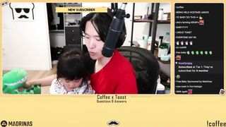 Toast babysits his Niece in the middle of the stream