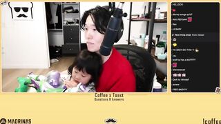 Toast babysits his Niece in the middle of the stream