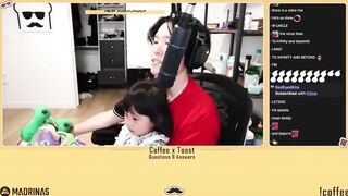 Toast babysits his Niece in the middle of the stream