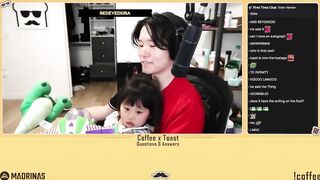 Toast babysits his Niece in the middle of the stream