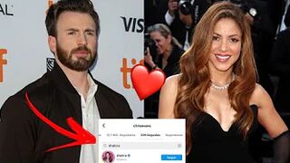 Chris Evans Empezó A Seguir A Shakira En Instagram