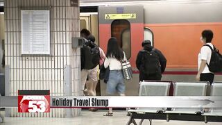 Holiday travel numbers drop off amid pandemic