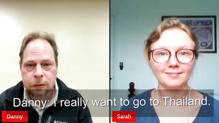 Real English Conversation 2 - Future travel Conversation with Subtitles