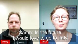 Real English Conversation 2 - Future travel Conversation with Subtitles