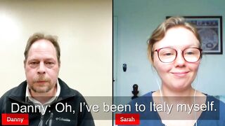 Real English Conversation 2 - Future travel Conversation with Subtitles