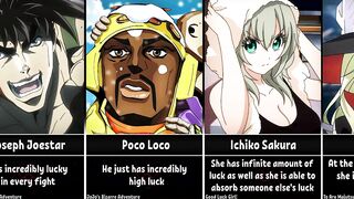 The Luckiest Anime Characters