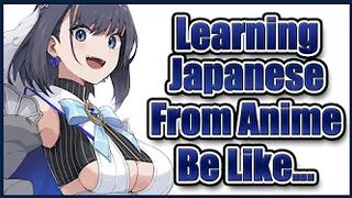 Kronii: What happens when you learn Japanese from Anime [Hololive]