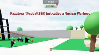 ROBLOX COMBAT WARRIORS but if i die the video ends...