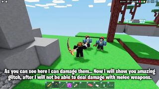 How to get 0 DAMAGE from ENEMY in REAL MATCH - Roblox Bedwars