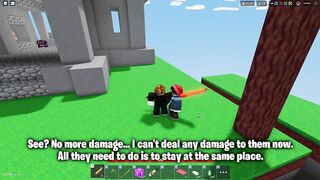 How to get 0 DAMAGE from ENEMY in REAL MATCH - Roblox Bedwars